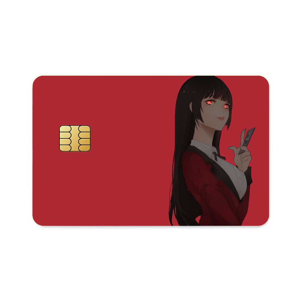 Anime Kakegurui  Credit Card Skins (4-in-1 Pack)