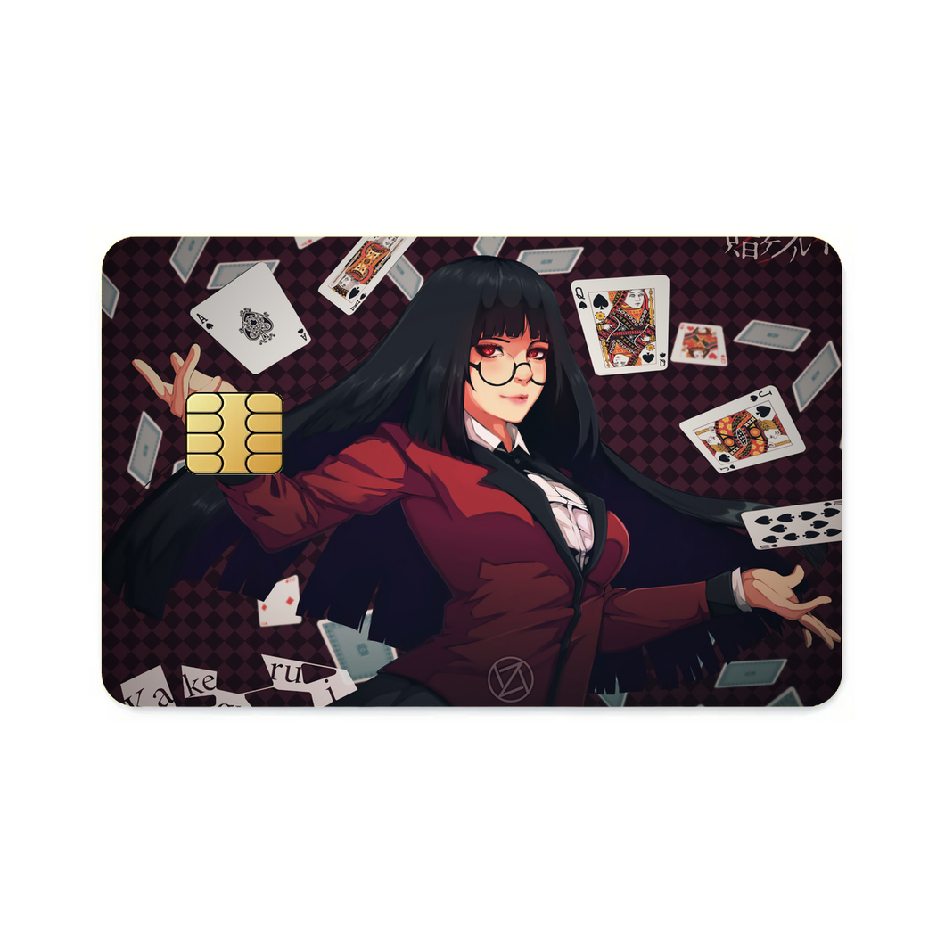Anime Kakegurui Credit Card Skins (4-in-1 Pack)