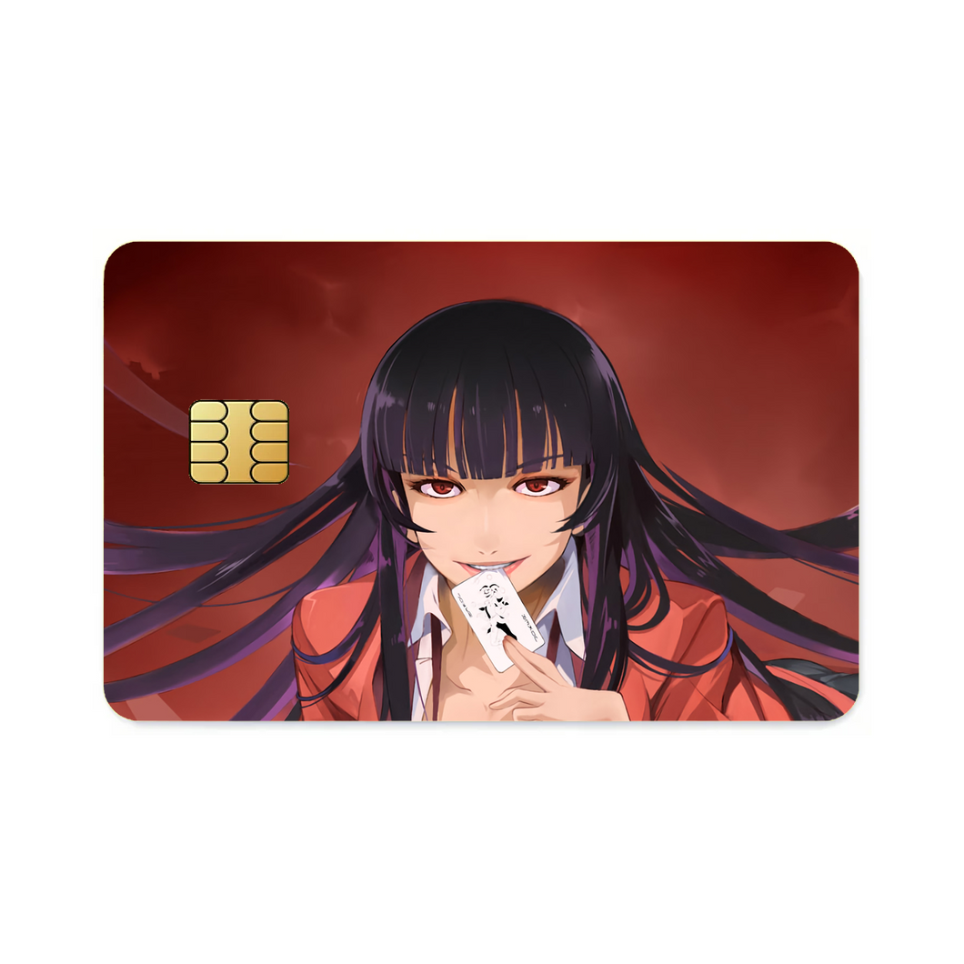 Anime Kakegurui Credit Card Skins (4-in-1 Pack)
