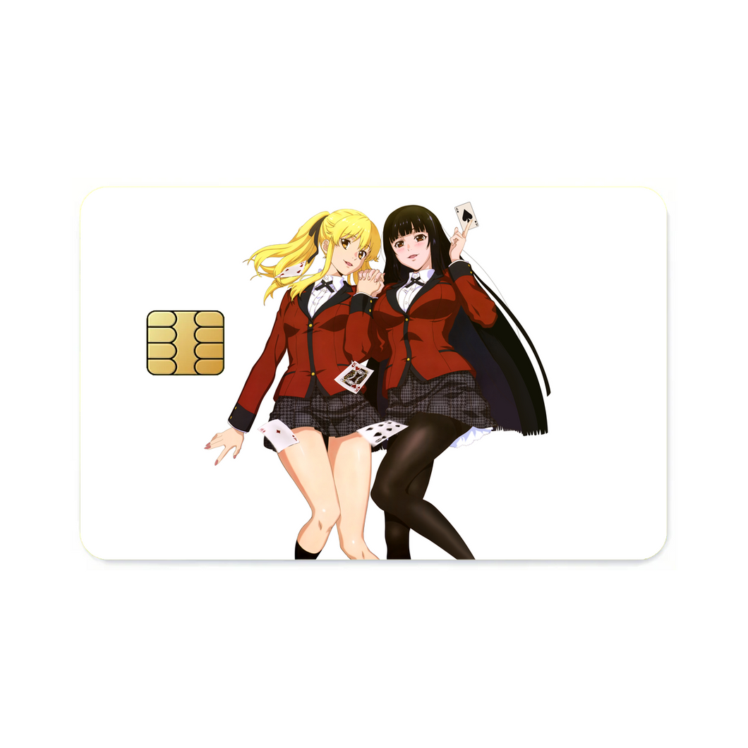 Anime Kakegurui Credit Card Skins (4-in-1 Pack)