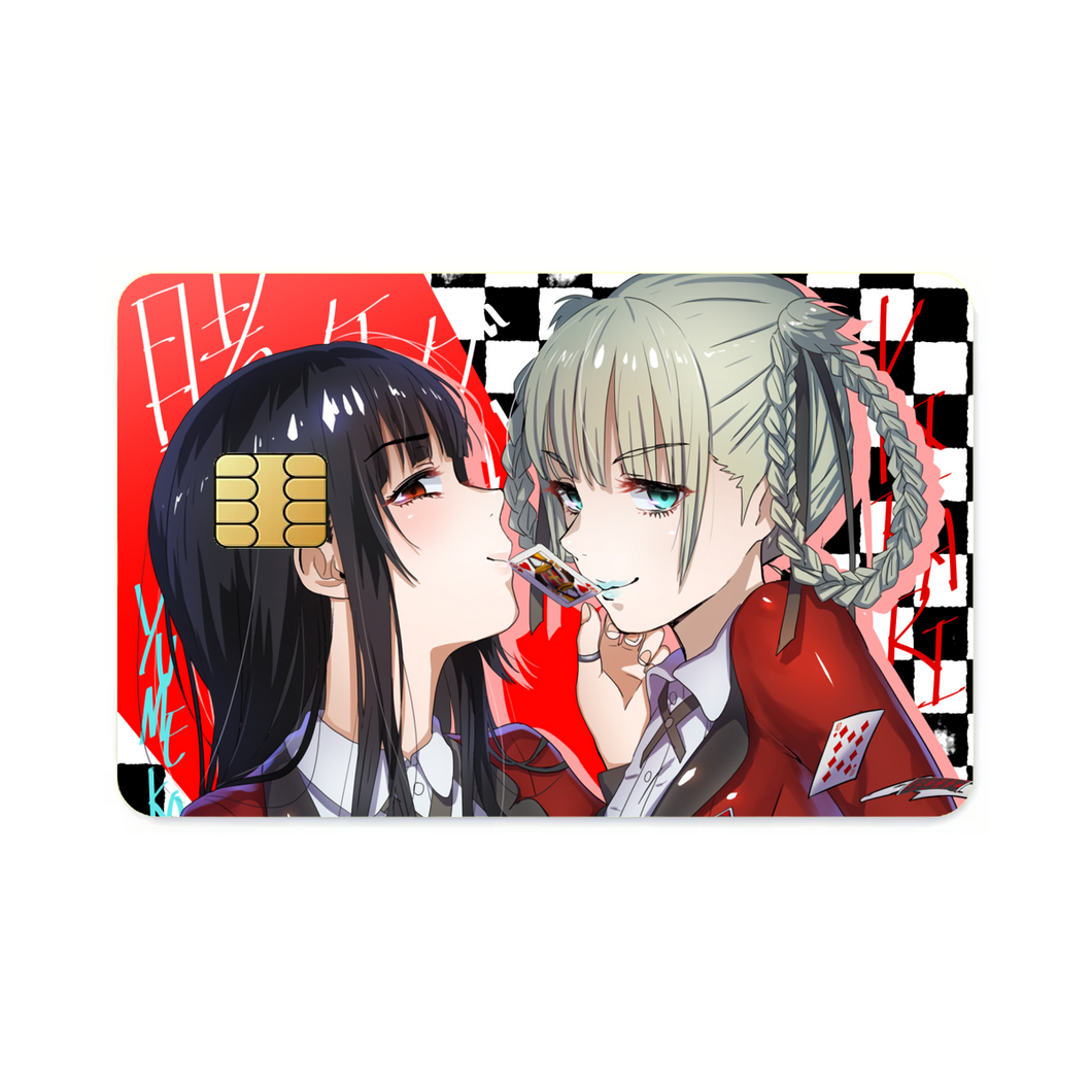 Anime Kakegurui Credit Card Skins (4-in-1 Pack)