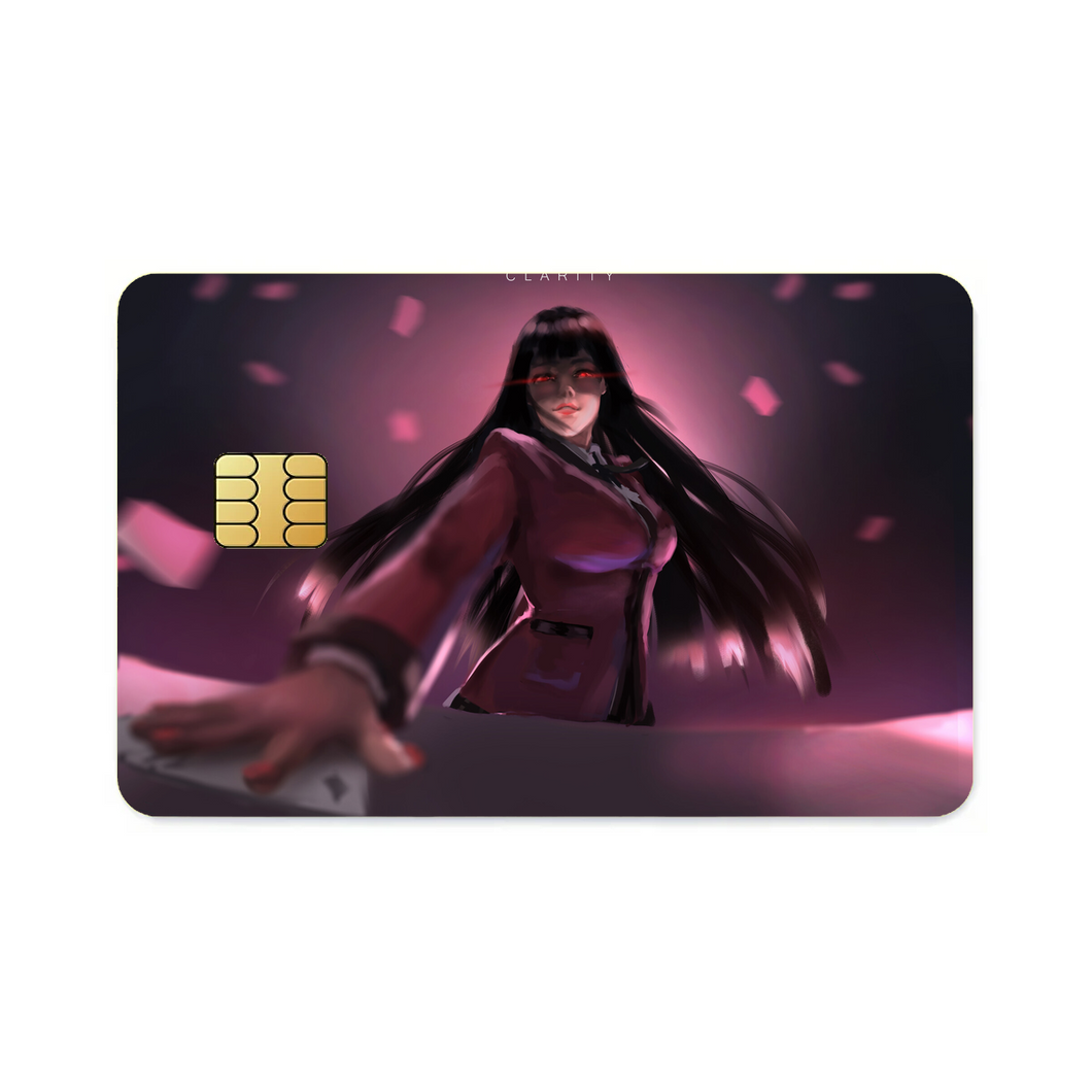 Anime Kakegurui  Credit Card Skins (4-in-1 Pack)