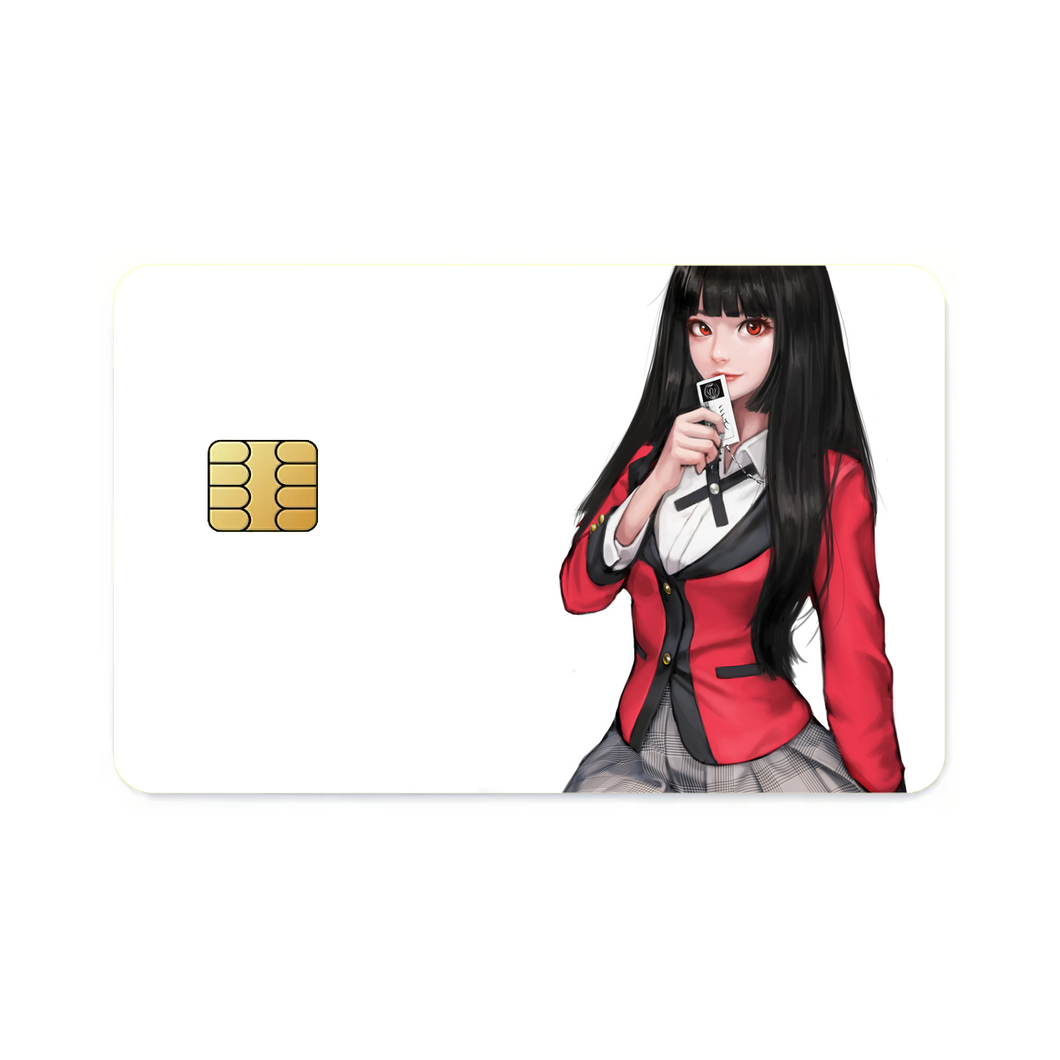 Anime Kakegurui  Credit Card Skins (4-in-1 Pack)