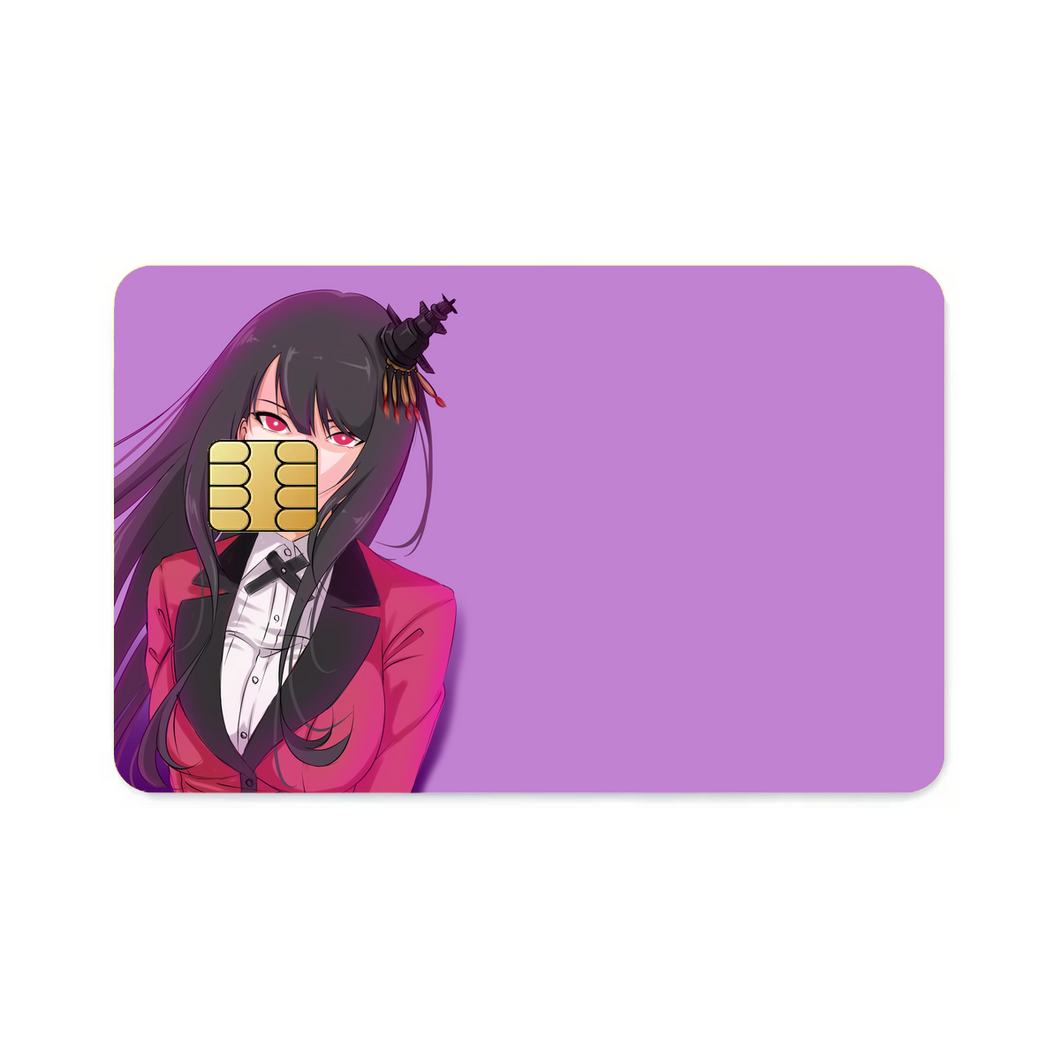 Anime Kakegurui Credit Card Skins (4-in-1 Pack)