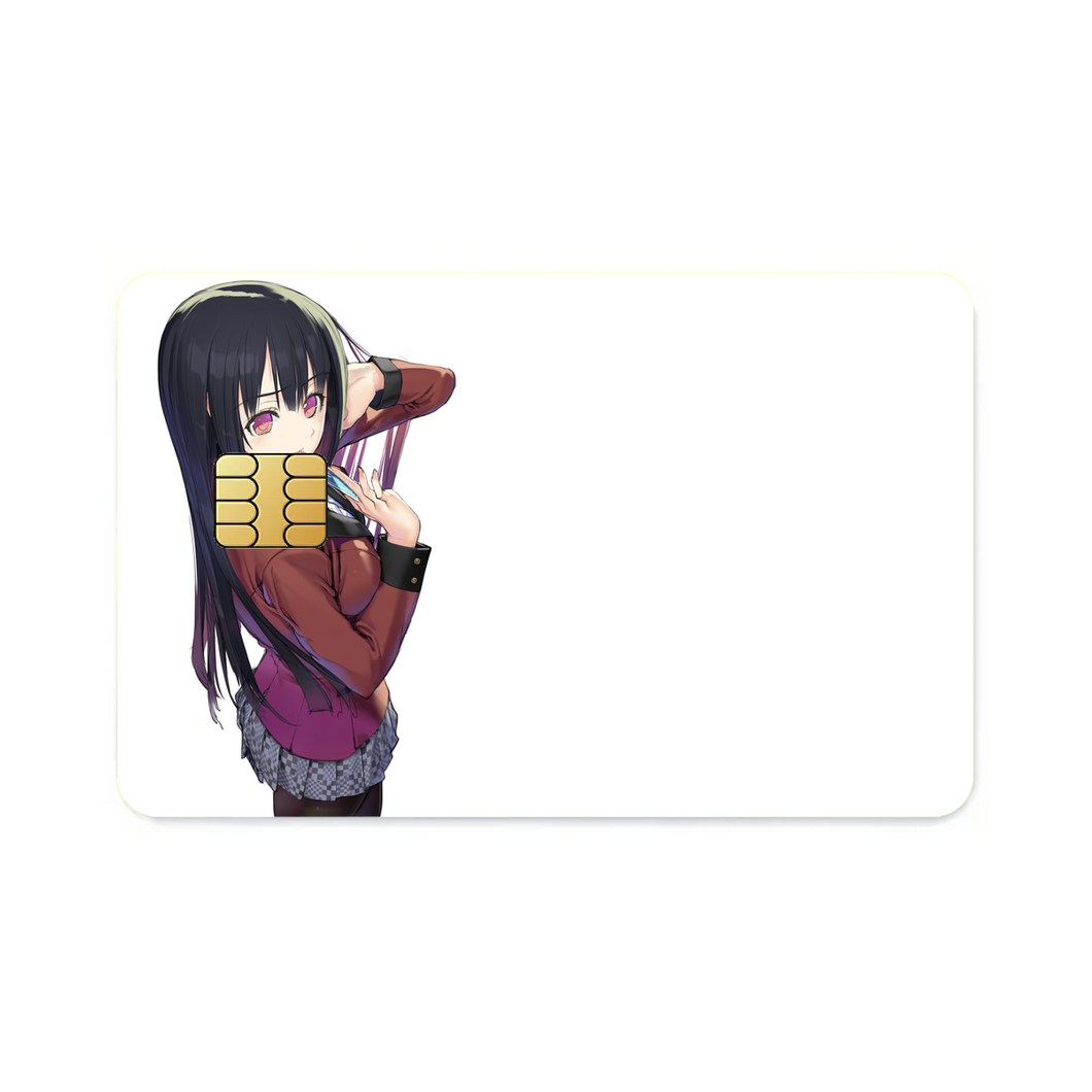 Anime Kakegurui  Credit Card Skins (4-in-1 Pack)