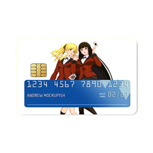 Load image into Gallery viewer, Anime Kakegurui Credit Card Skins (4-in-1 Pack)
