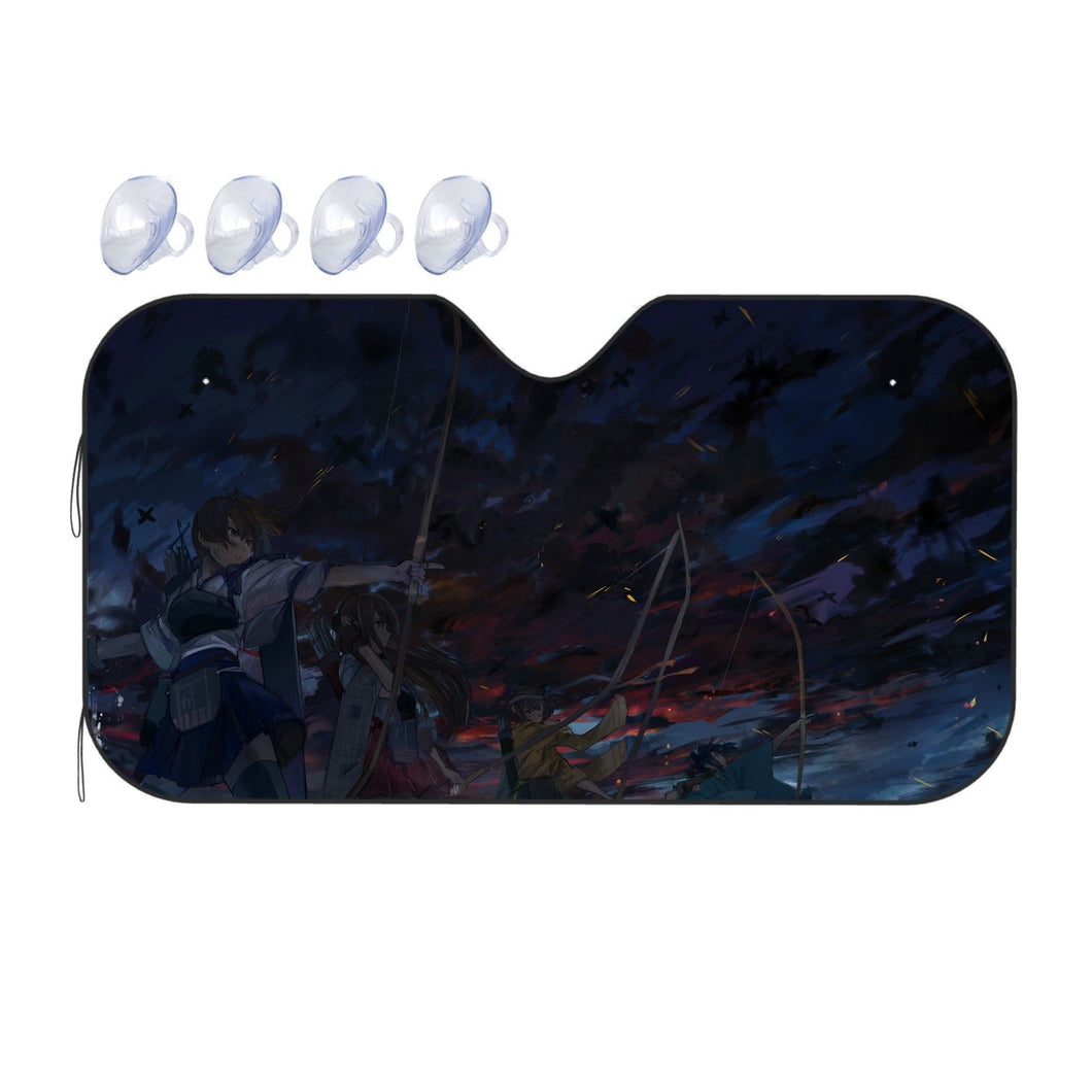 Anime Kantai Collection Car Sunshade
