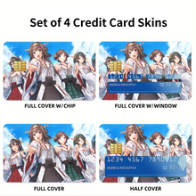 Load image into Gallery viewer, Anime Kantai Collection  Credit Card Skins (4-in-1 Pack)
