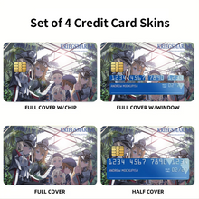 Load image into Gallery viewer, Anime Kantai Collection Credit Card Skins (4-in-1 Pack)
