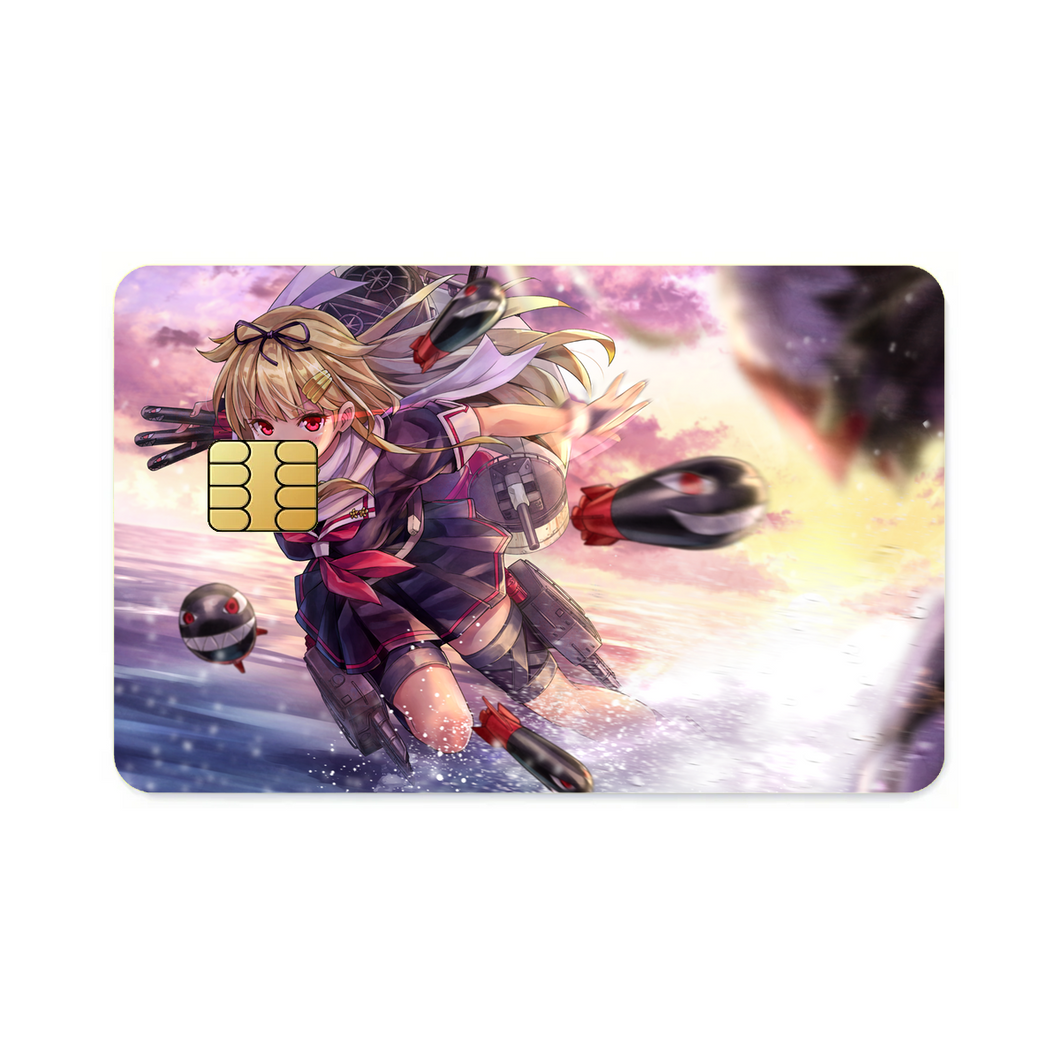 Anime Kantai Collection  Credit Card Skins (4-in-1 Pack)
