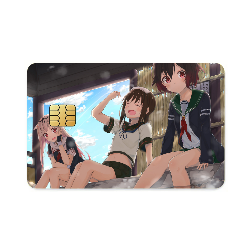 Anime Kantai Collection  Credit Card Skins (4-in-1 Pack)