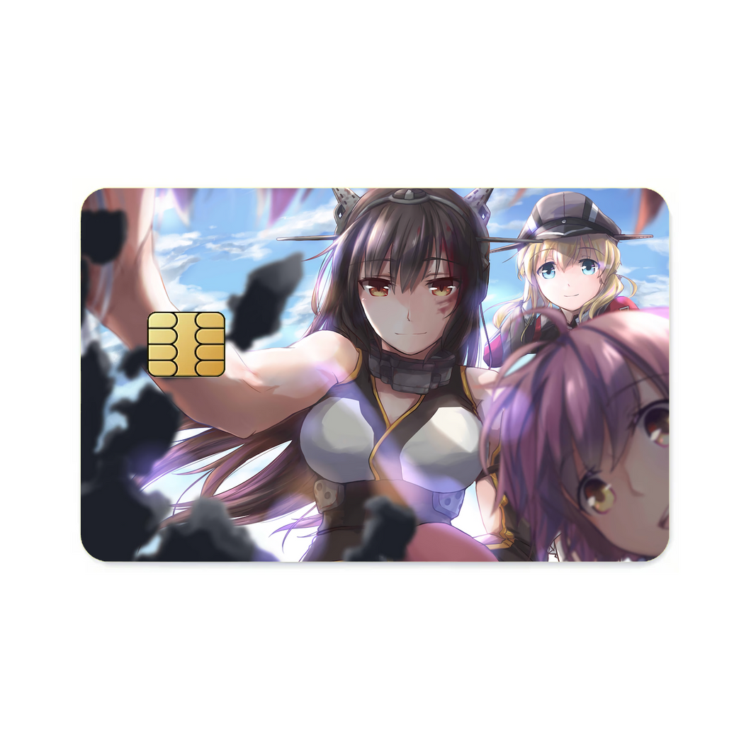Anime Kantai Collection  Credit Card Skins (4-in-1 Pack)