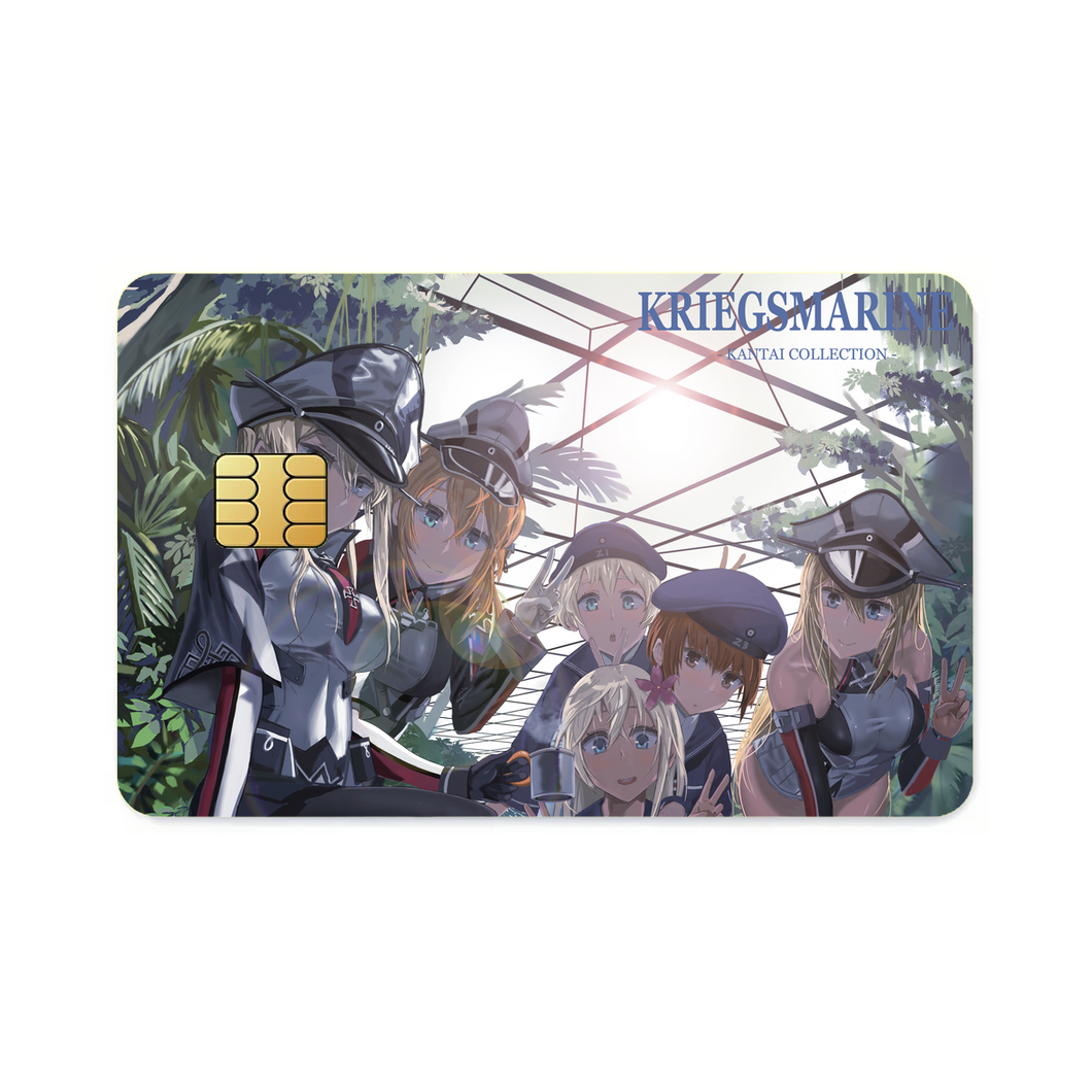 Anime Kantai Collection Credit Card Skins (4-in-1 Pack)