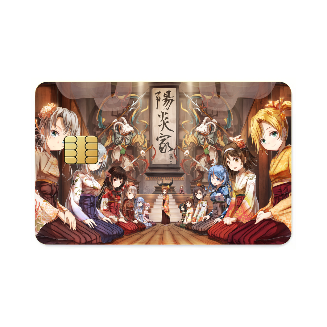 Anime Kantai Collection  Credit Card Skins (4-in-1 Pack)