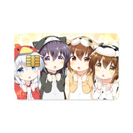 Anime Kantai Collection  Credit Card Skins (4-in-1 Pack)