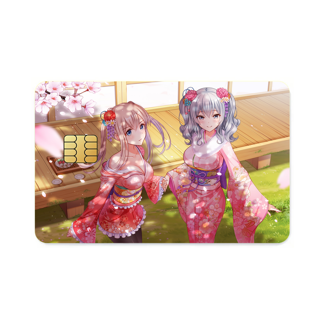 Anime Kantai Collection  Credit Card Skins (4-in-1 Pack)