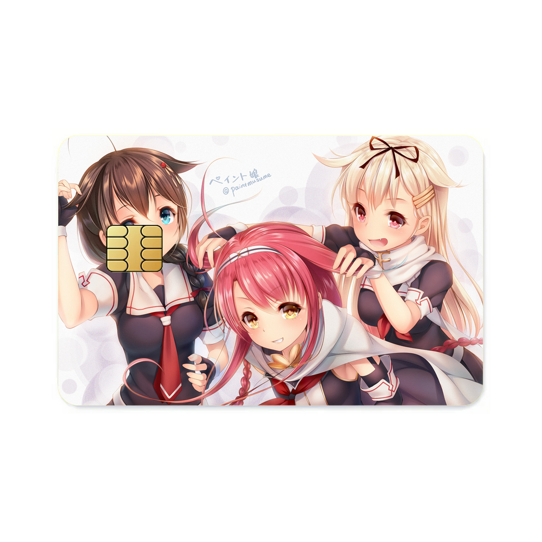 Anime Kantai Collection Credit Card Skins (4-in-1 Pack)