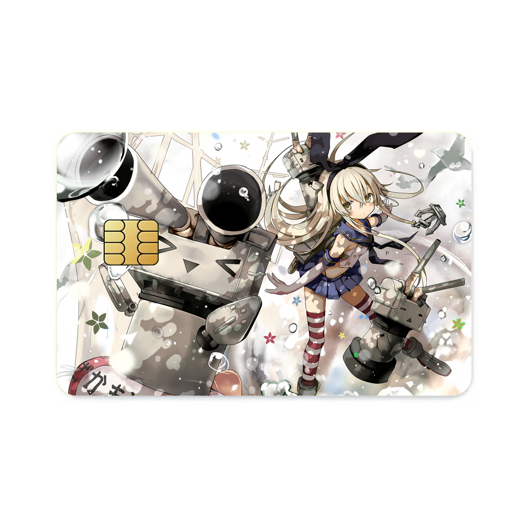 Anime Kantai Collection  Credit Card Skins (4-in-1 Pack)