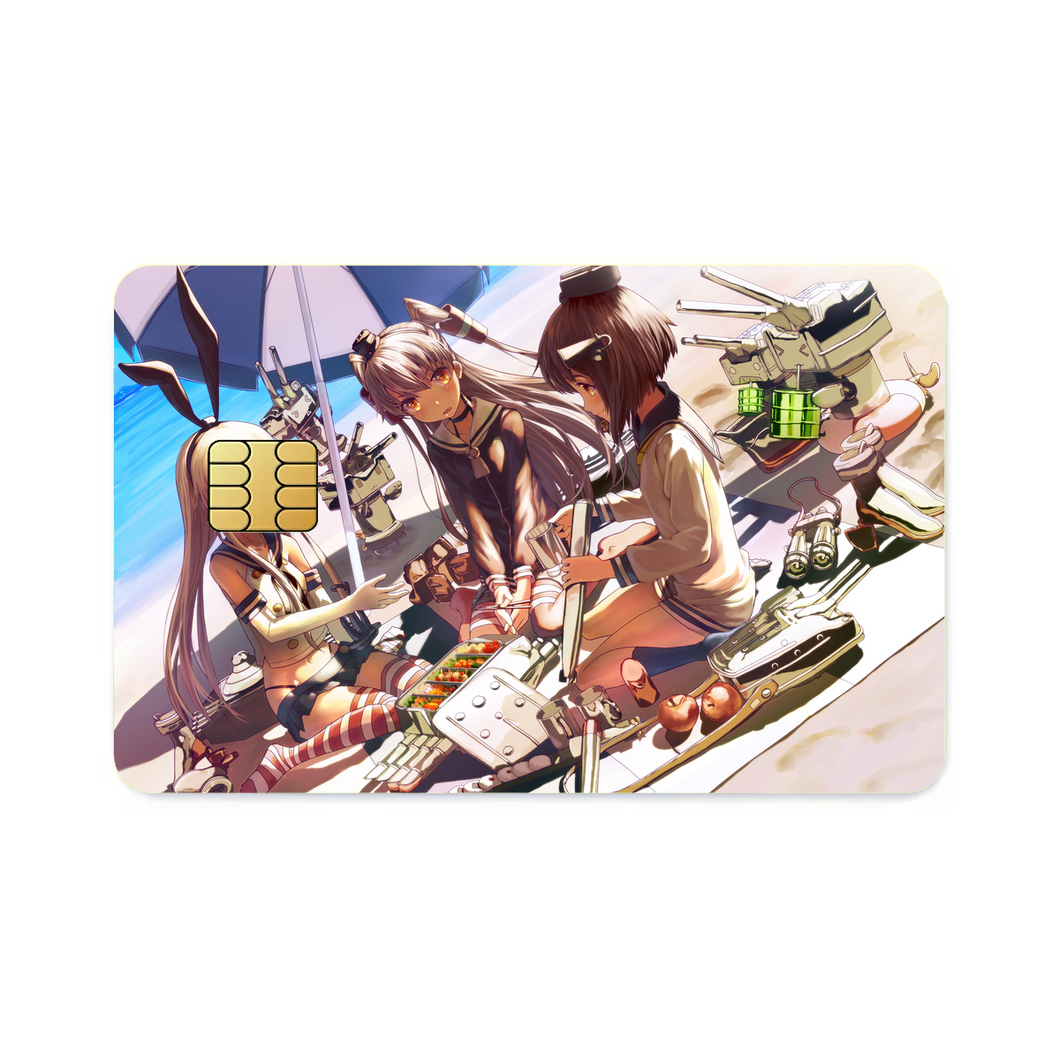 Anime Kantai Collection  Credit Card Skins (4-in-1 Pack)