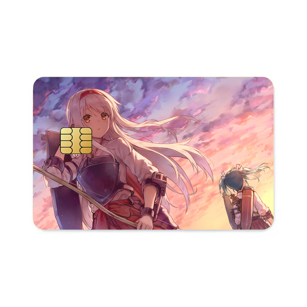 Anime Kantai Collection  Credit Card Skins (4-in-1 Pack)