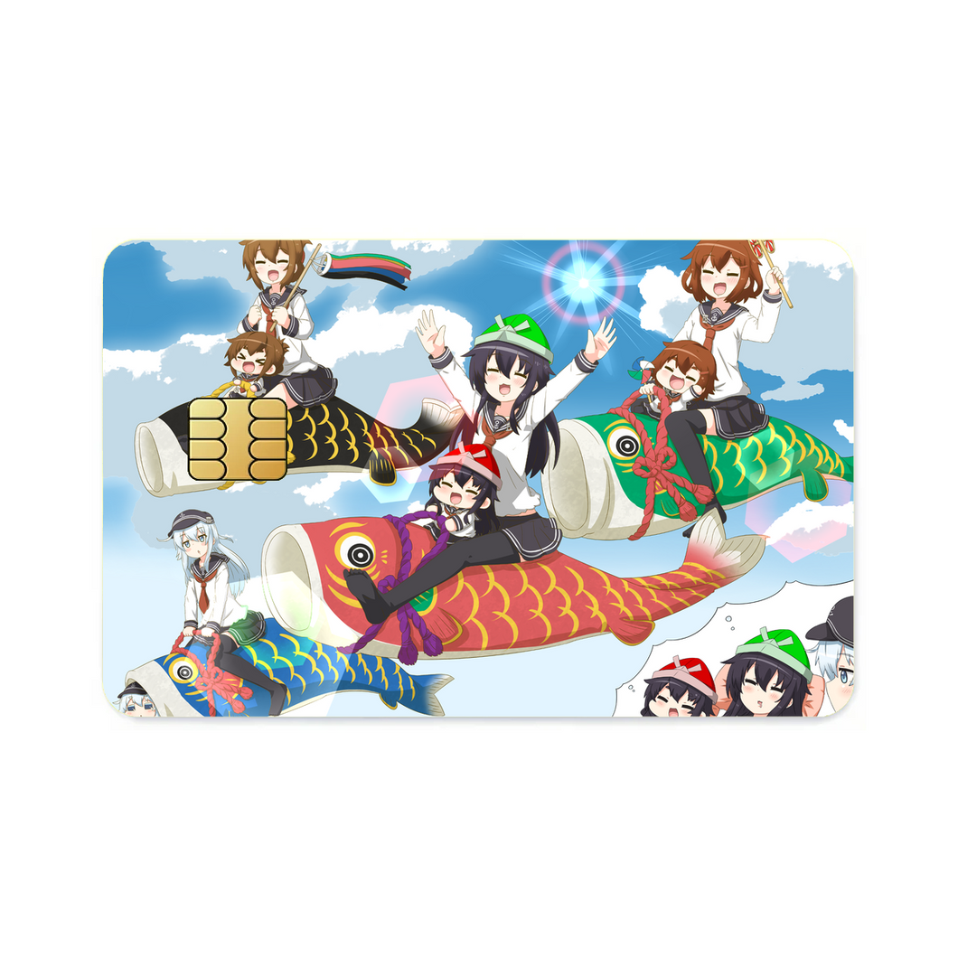 Anime Kantai Collection  Credit Card Skins (4-in-1 Pack)