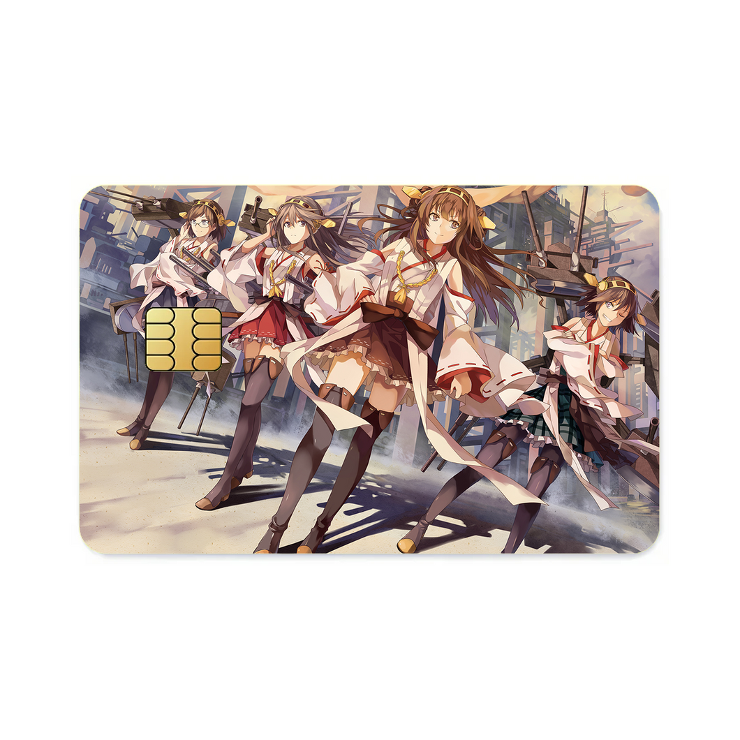 Anime Kantai Collection  Credit Card Skins (4-in-1 Pack)