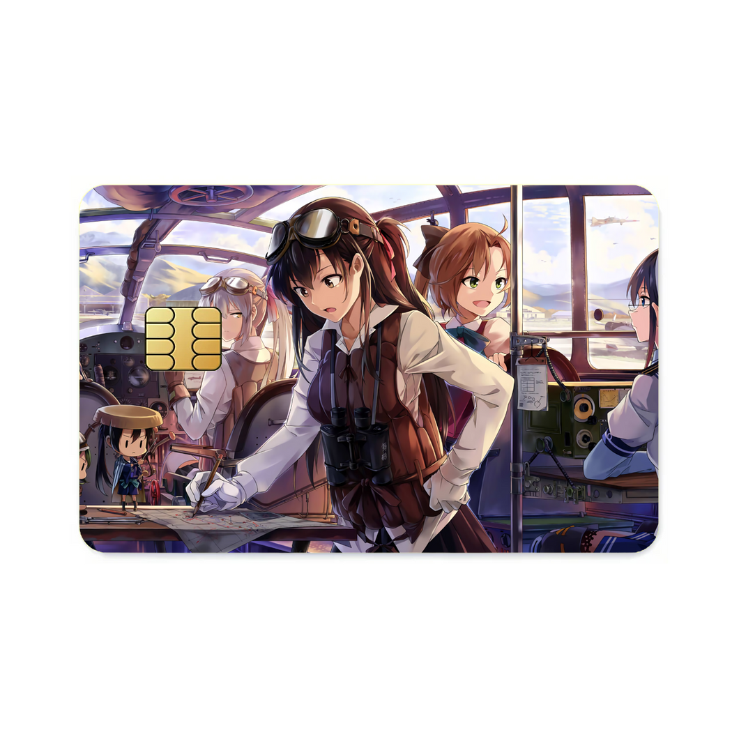 Anime Kantai Collection  Credit Card Skins (4-in-1 Pack)