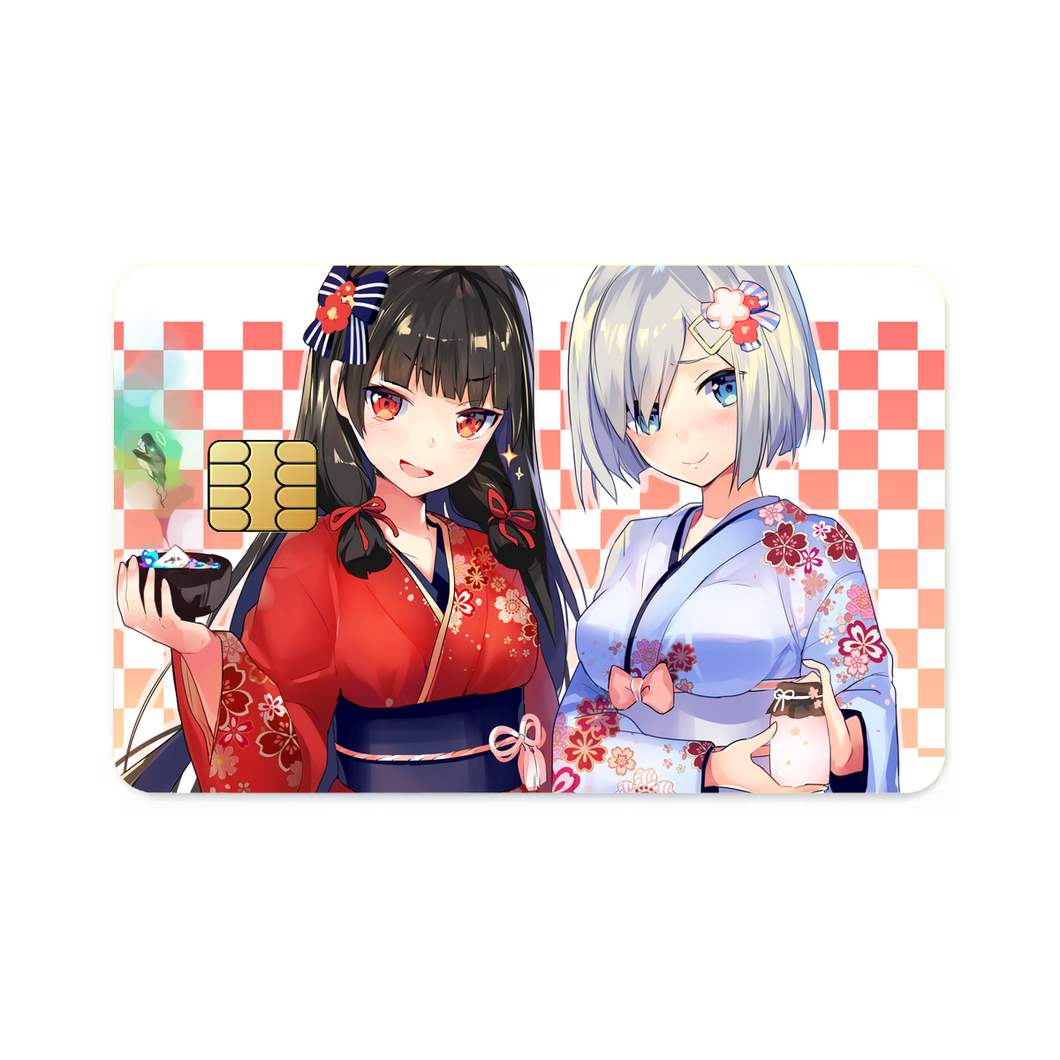 Anime Kantai Collection  Credit Card Skins (4-in-1 Pack)