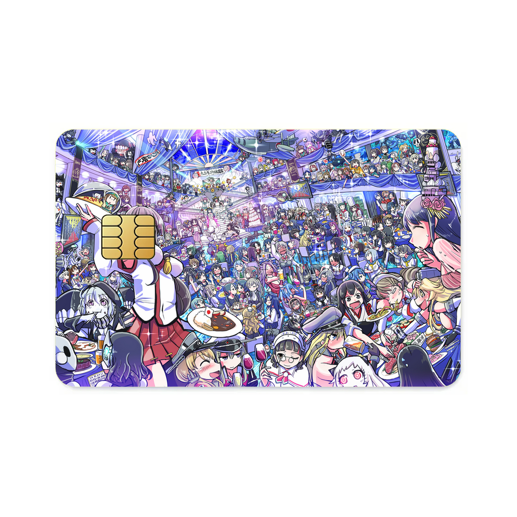 Anime Kantai Collection  Credit Card Skins (4-in-1 Pack)