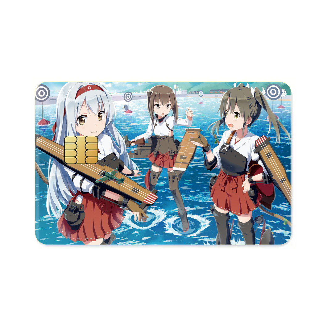 Anime Kantai Collection  Credit Card Skins (4-in-1 Pack)