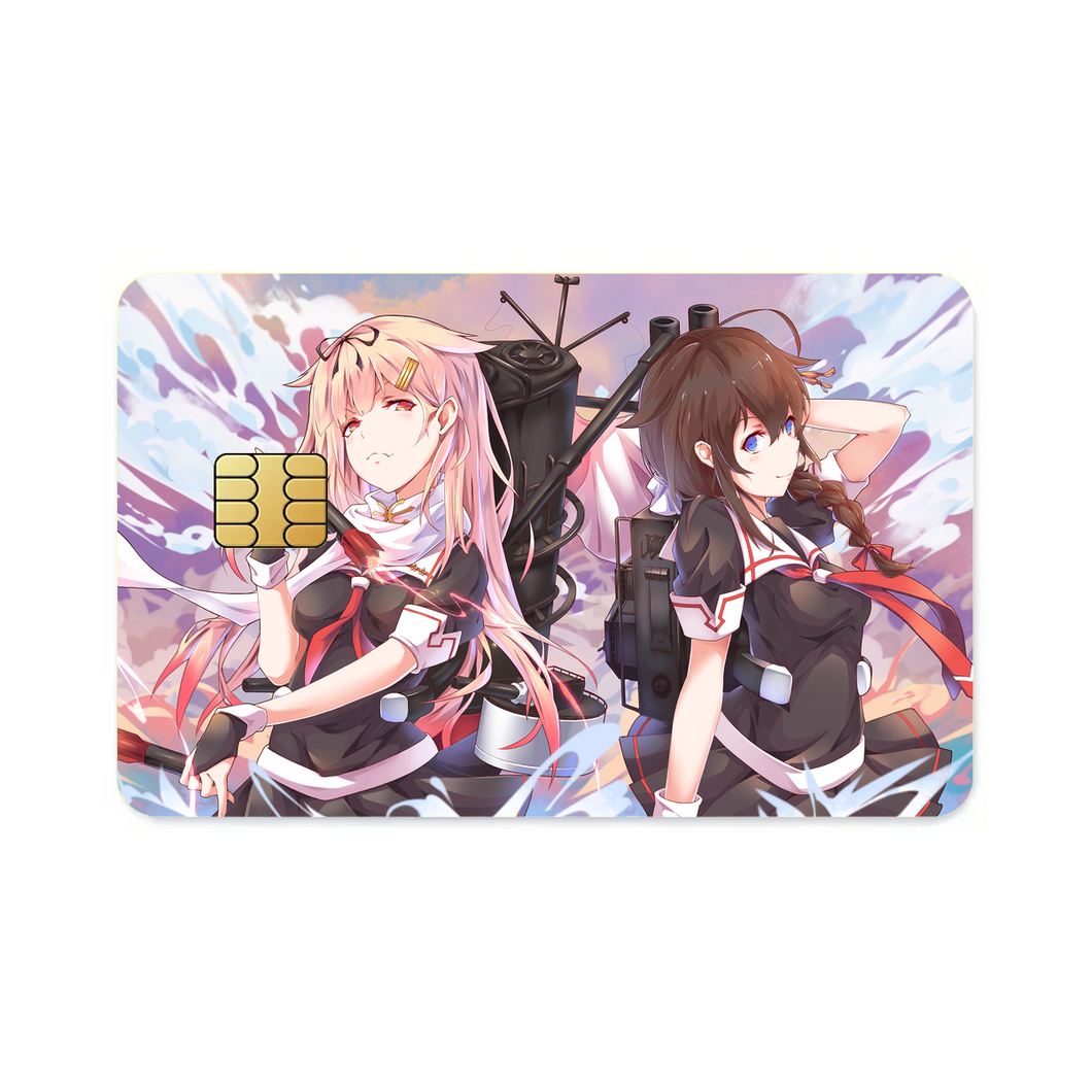 Anime Kantai Collection  Credit Card Skins (4-in-1 Pack)