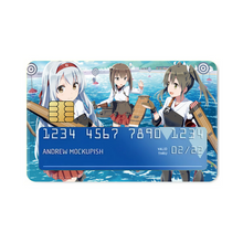 Load image into Gallery viewer, Anime Kantai Collection  Credit Card Skins (4-in-1 Pack)
