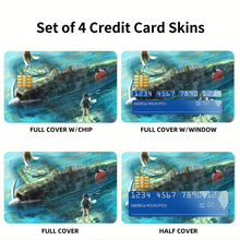 Load image into Gallery viewer, Anime Kantai Collectionr Credit Card Skins (4-in-1 Pack)
