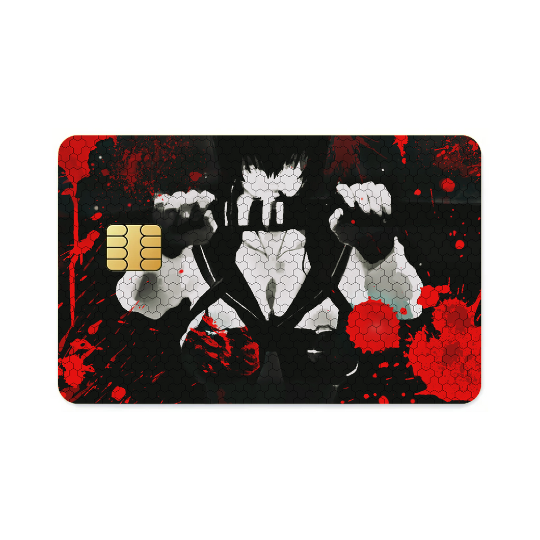 Anime katana  Credit Card Skins (4-in-1 Pack)