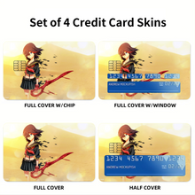 Load image into Gallery viewer, Anime Kill La Kill Credit Card Skins (4-in-1 Pack)
