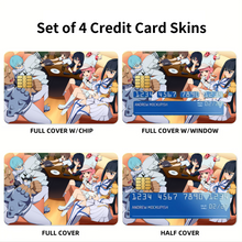 Load image into Gallery viewer, Anime Kill La Kill Credit Card Skins (4-in-1 Pack)
