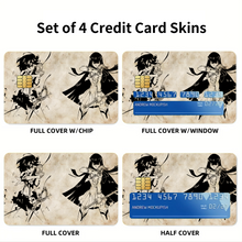 Load image into Gallery viewer, Anime Kill La Kill  Credit Card Skins (4-in-1 Pack)
