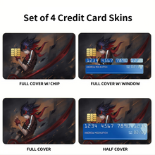 Load image into Gallery viewer, Anime Kill La Kill Credit Card Skins (4-in-1 Pack)
