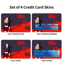 Load image into Gallery viewer, Anime Kill La Kill Credit Card Skins (4-in-1 Pack)
