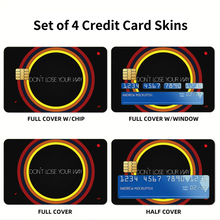 Load image into Gallery viewer, Anime Kill La Kill Credit Card Skins (4-in-1 Pack)

