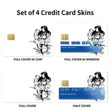 Load image into Gallery viewer, Anime - Kill La Kill Credit Card Skins (4-in-1 Pack)

