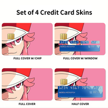 Load image into Gallery viewer, Anime Kill La Kill Credit Card Skins (4-in-1 Pack)
