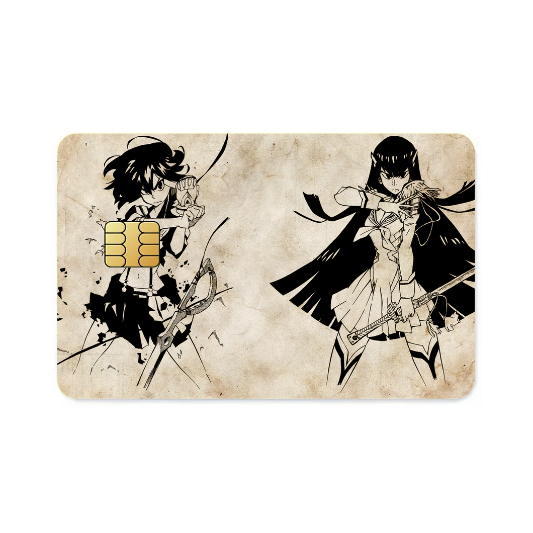 Anime Kill La Kill  Credit Card Skins (4-in-1 Pack)