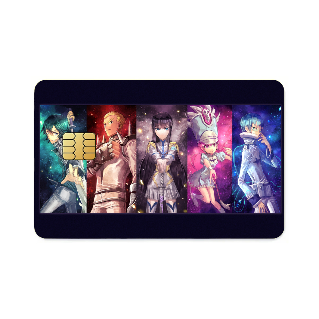 Anime Kill La Kill Credit Card Skins (4-in-1 Pack)