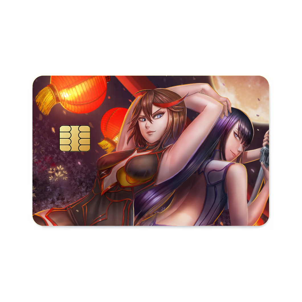 Anime Kill La Kill Credit Card Skins (4-in-1 Pack)