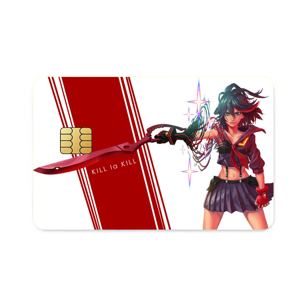 Anime Kill La Kill Credit Card Skins (4-in-1 Pack)