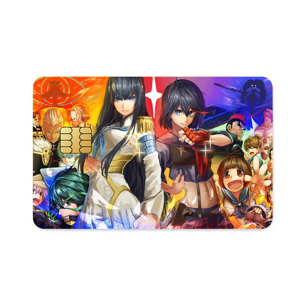 Anime Kill La Kill Credit Card Skins (4-in-1 Pack)