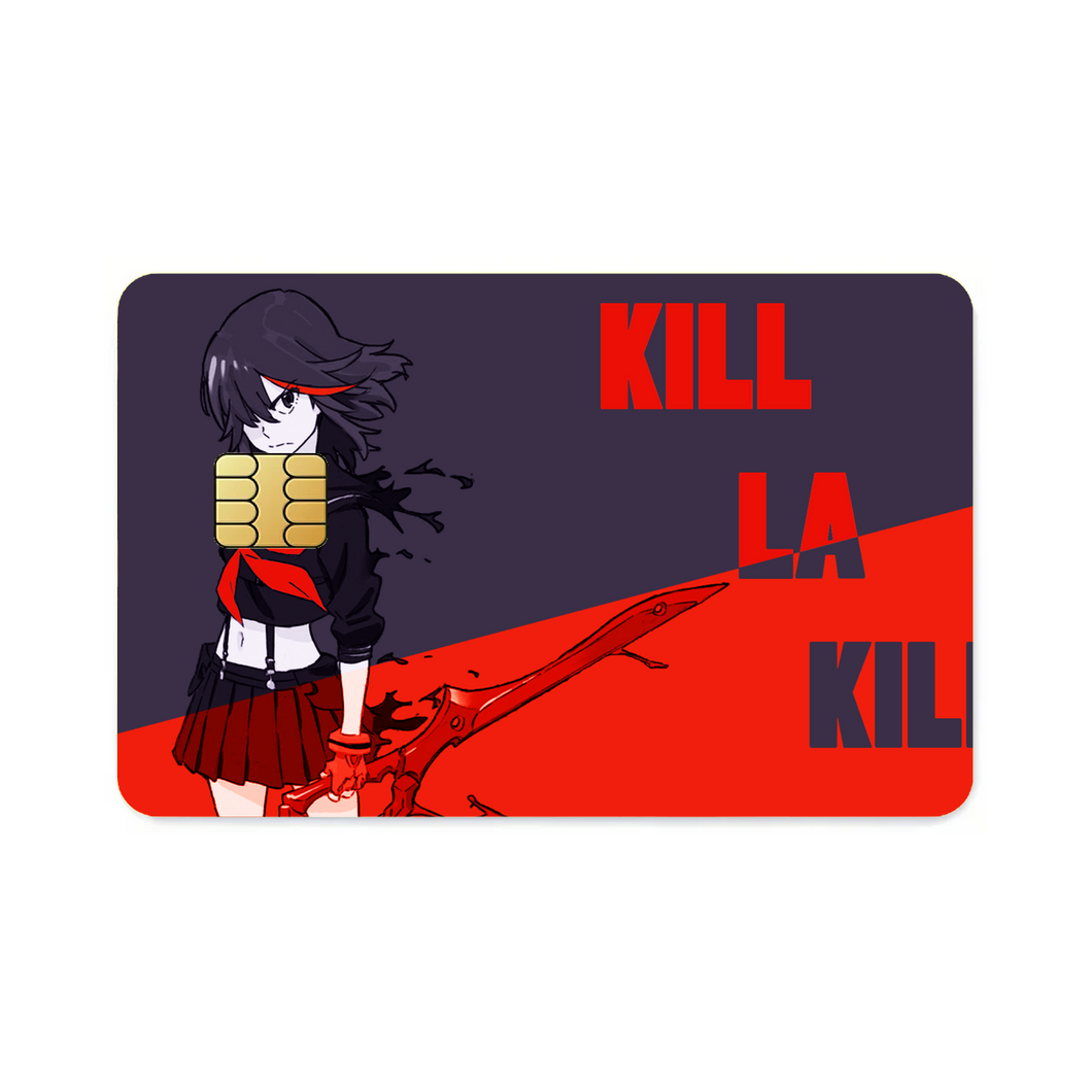 Anime Kill La Kill Credit Card Skins (4-in-1 Pack)