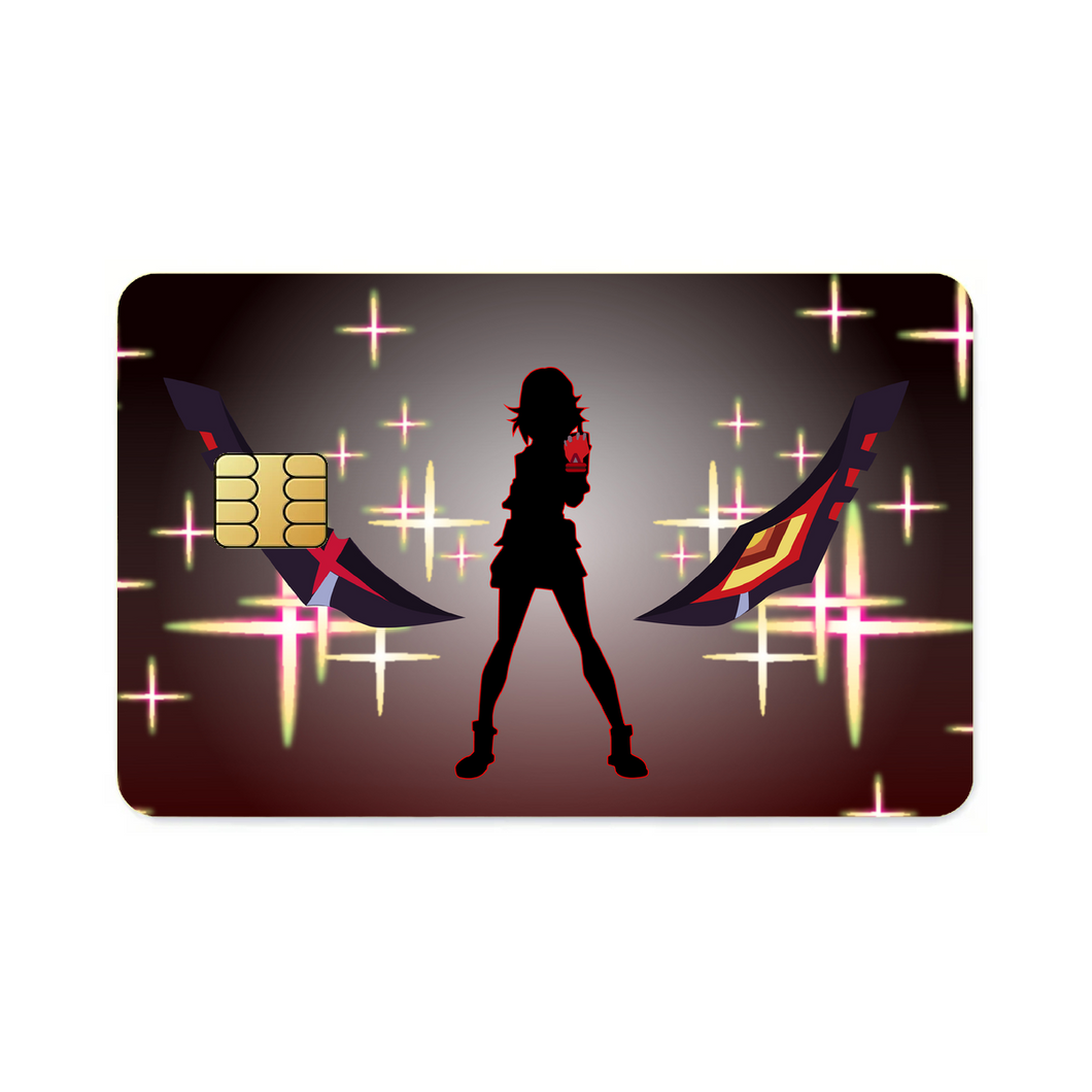 Anime Kill La Kill Credit Card Skins (4-in-1 Pack)