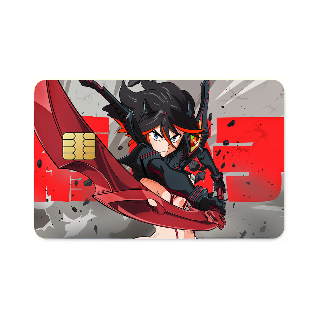 Anime Kill La Kill  Credit Card Skins (4-in-1 Pack)